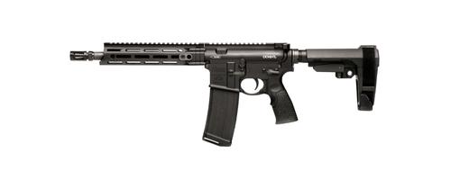 Daniel Defense DDM4 V7 Pistol, 5.56 NATO, 10.3", SBA4 Brace, Black Finish, MFR 9.0 M-LOK Rail, 32 Rd