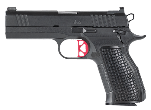 Dan Wesson DWX Compact Semi Auto Pistol 92102, 9mm Luger, 4", Black Aluminum Grips, Black Finish, 15 Rds