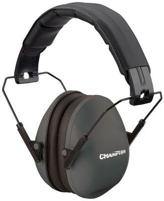 Champion Targets --- Slim Fit Earmuff Black (40971)