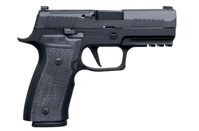 Sig Sauer  P320 AXG Optic Ready Pistol W320AXGCA-9-BXR3-R2, 9mm, 3.9in, ALX Modular Grip, 17 Rds