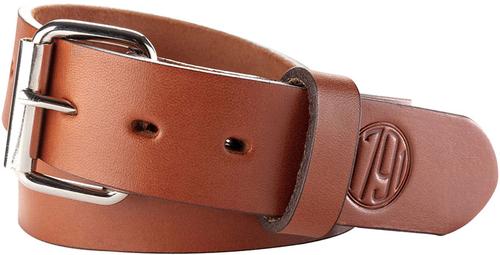 1791 Gunleather Gun Belt 01 (BLT-01-40/44-CBR-A), Size 40/44, 1-1/2" Width, Classic Brown Leather