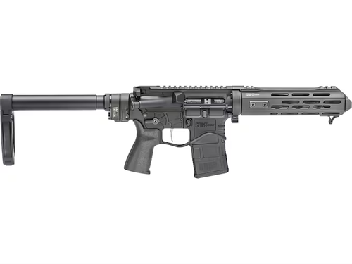 Springfield Saint Edge Evac Semi-Auto Pistol, 5.56 NATO, 7.5", Tailhook Brace, Black Finish, 20 Rds