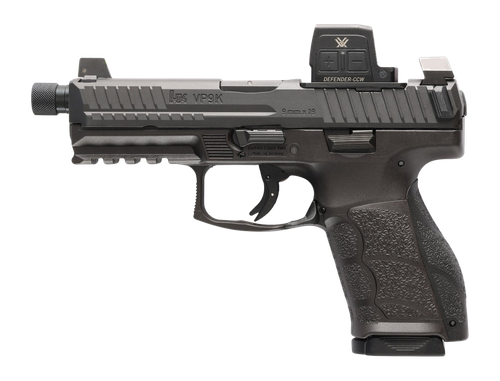 Heckler & Koch VP9A1 K Tactical w/Optic Pistol, 9mm, 4.70in, Textured Grips, Black Finish, 10 Rds