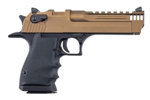 Magnum Research Desert Eagle L5 Pistol DE357L5BB, 357 Magnum, 5.0in, Rubber Grips, Bronze Cerakote, 9 Rds