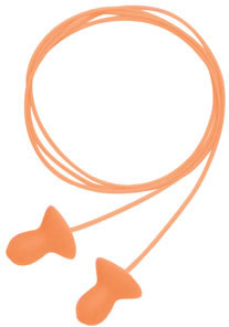 Howard Leight 2 Pair Orange Corded Ear Plugs 26 dB (R01522)