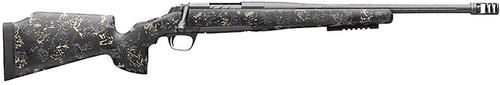 Browning X-Bolt McMillan LR Bolt Action Rifle 035584297, 300 PRC, 22", Sonora Carbon Ambush Camo Stock, Carbon Gray Cerakote, 3 Rds