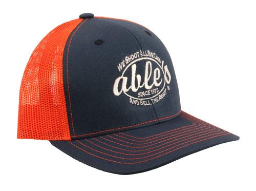 Able's Mesh Cap Navy, Orange (ACNOR)