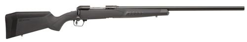 Savage 110 Long Range Varmint Bolt Action Rifle 57066, 223 Remington/5.56 NATO, 26", AccuFit Gray Stock, Black Finish, 4 Rds