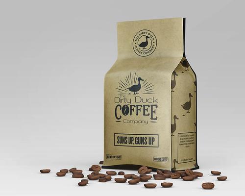 Dirty Duck Suns Up Guns Up Ground Coffee, Colombian Supremo, 12 oz (DDSUGUC)