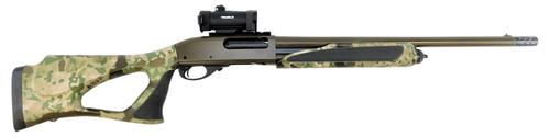 Remington 870 SPS Super Mag Shotgun R81117, 12 Gauge, 20", 3.5" Chmbr, Fixed ShurShot Thumbhole Stock, Patriot Brown Barrel/Rec, Kryptek Obskura