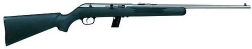 Savage 64FSS Rimfire Rifle 31000, 22 LR, 20.25", Semi-Auto, Black Syn Stock, Stain Steel Finish, 10 Rds