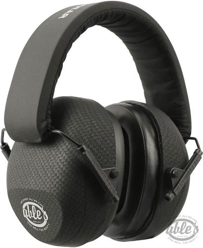 Able's Carbon Fiber Earmuffs, 26dB (VGPM8015IMP)
