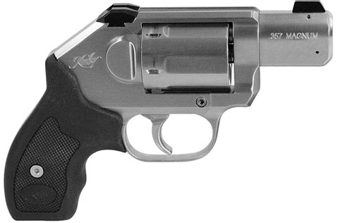 Kimber 3400010 K6S Revolver, 357 Magnum, 2 in Barrel, Brushed Satin Finish