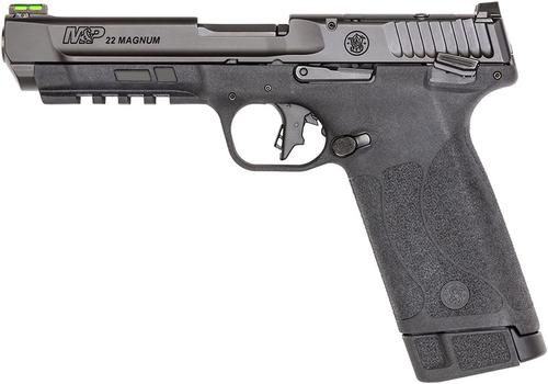 Smith & Wesson M&P22 Magnum Pistol 13433, 22 Magnum (WMR), 4.35", Optic Ready, Black Finish, 30 Rds