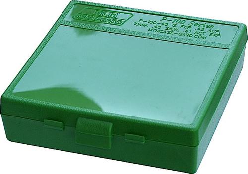 MTM 100 Round 9MM/380 Green Pistol Ammo Box