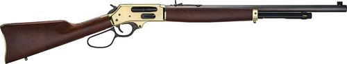 Henry Side Gate Large Loop Lever Rifle H010BG, 45-70 Gov, 22" Octagon, Walnut Stock, Brass, Blued Finish, 4 Rds