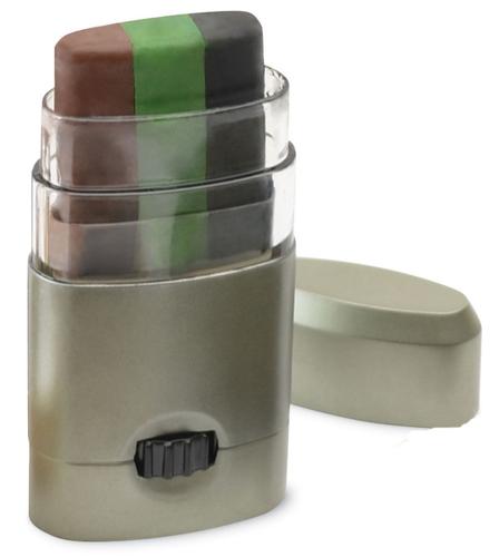 HME Camo Face Paint Stick Black/Brown/Dark Green, CMOFPDS