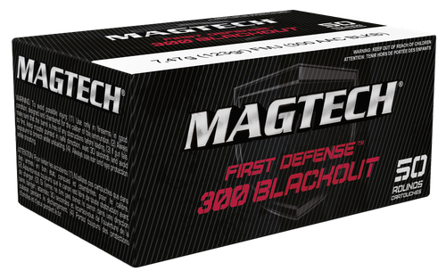 Magtech Tactical/Training Rifle Ammunition 300BLKB, 300 Blackout, FMJ, 123 gr, 2230 fps, 50 Rd/Bx