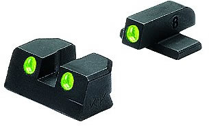 Meprolight 10110 Green Front/Rear Tru-Dot Fixed Sight For Sig 220/225/226/228