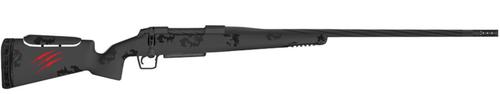 Fierce Twisted Rival FP Bolt Action Rifle, 6.8 Western, 22" Threaded Steel Barrel, Blackout Camo Carbon Stock, 3 Rds