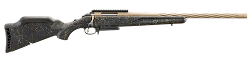 Ruger American Prairie Gen II Rifle 56901, 7mm PRC, 24", Black Splatter Adj LOP Synthetic Stock, 3 Rds
