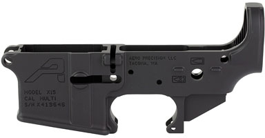 Aero Precision AR15 Stripped Lower Receiver, Anodized Black (APAR501101C)