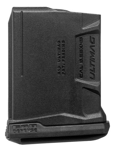 FAB Defense Ultimag AR-15/M16/M4 Magazine, 5.56x45mm NATO, 10 Rounds, Black, Detachable (FXUMAGR10)