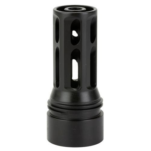 Huxwrx QD 5.56 Cal Flash Hider, Black with M24X1.5 RH tpi Threads, (1914)