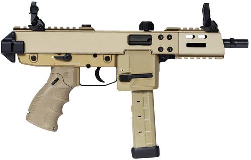 B&T KH9 Covert Semi-Auto Pistol BT440000CFDEUS, 9mm, 6 in, Flat Dark Earth Finish, 25 Rds