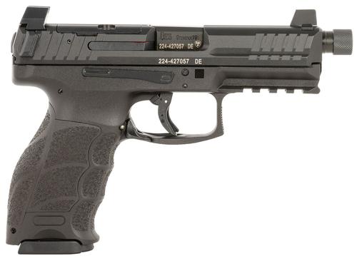 Heckler & Koch VP9 Tactical Optic Ready Pistol 81001168, 9mm Luger, 4.70in, Black Interchangeable Backstrap Grips, Black Finish, 10 Rds