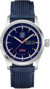 Luminox Atacama Field Automatic Watch XL.1903 Blue Dial, Orange Figures, 44mm, Blue Webbing Band