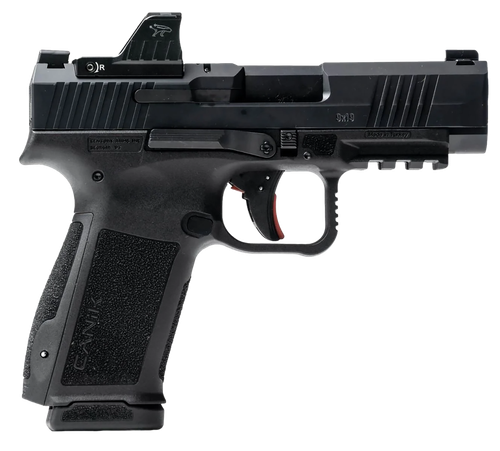 Canik Mete MC9LS Sub-Compact Pistol HG7883VN, 9mm, 3.64", Polymer Grips, Black Finish, w/MeCanik M01 Optic, 17 Rds
