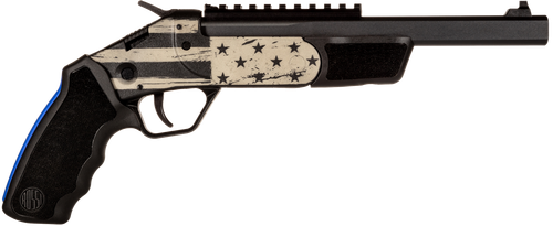 Rossi Brawler Single Shot Pistol SSPB9ENG1, 410/45 Long Colt, 9 in, Rubber Grip, Black Finish