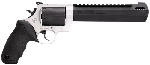 Taurus Raging Hunter Revolver 2460085RH, 460 S&W Mag, 8.37", Black Rubber Grips, Stainless Steel Finish, 5 Rds