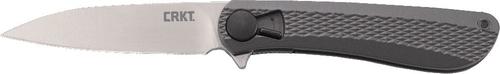Columbia River Slacker Folding Knife w/Plain Edge & Aluminum Handle (K350KXP)