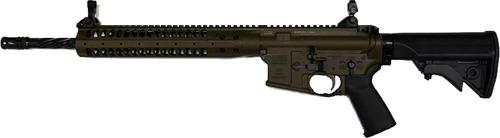 LWRC Individual Carbine SPR ICR5PBC16SPR, 5.56mm NATO, 16.1 in, Magpul MIAD Stock, Cerakote Patriot Brown Finish, 30 Rd