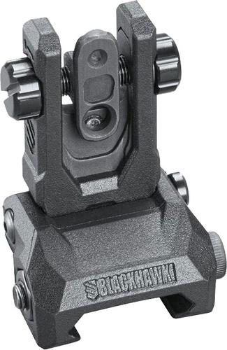 Blackhawk Hybrid Folding Sights, Black, Rear (71BU04BK)