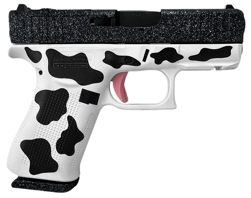 Glock G43X MOS Optic Ready Pistol PX4350204NFRMOSTCOW, 9mm, 3.41in, Tacticow Cerakote Grips, Tacticow Cerakote Finish, 10 Rds