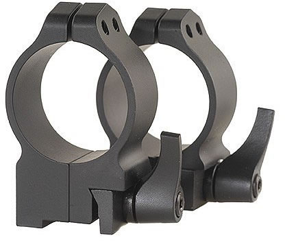 Warne 30MM High Matte Quick Detach Ruger 77 Rings 15R7LM