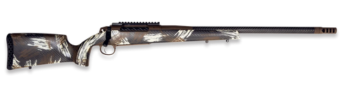Weatherby 307 Alpine CT Bolt Action Rifle, 22 Creedmoor, 18" Threaded, Fixed Peak 44 Bastion Stock, Brown Sponge Pattern, 4 Rds
