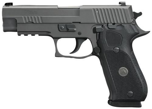 Sig P220 Legion Pistol 220R45LEGION, 45 ACP, 4.4", Black G10 Grips, Gray Finish, 8 Rds