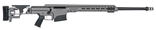 Barrett MRAD Bolt Action Rifle 18480, 338 Lapua Mag, 26", Folding w/Adjustable LOP Stock, Tungsten Finish,  Match Grade Barrel, 10 Rds