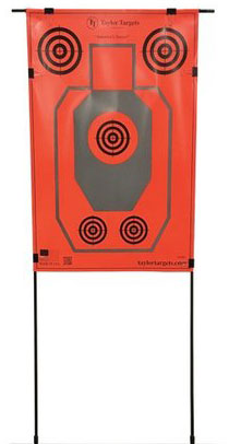 Taylor Targets Pro Series Paper Frame (PS-PPRFRAME)  23" X 60" Frame, 6 Clips, and Target