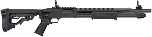 Mossberg 590R Tactical Shotgun 50762, 12 Gauge, 18.5", Black Synthetic Stock, 6+1