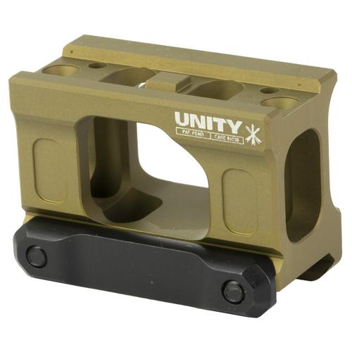 Unity Tactical LLC Fast Micro-SB Mount Compatible with CompM5s/CompM5b/Duty RDS Footprints, Flat Dark Earth