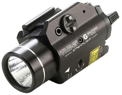 Streamlight 69250 TLR-2G Weapon Light w/Green Laser Rail Mount