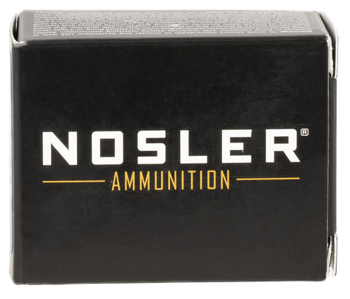 Nosler Match Grade Handgun Ammunition 51285, 9mm Luger, JHP, 115 GR, 20 Rd/Bx