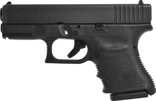 Glock G29 Short Frame Pistol G29SFAUT, 10mm Auto, 3.78", Finger Grooved Polymer Grips, Black Finish, 10 Rds