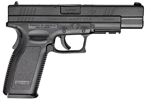 Springfield Pistol XD9621, 45 Automatic Colt Pistol ACP, 5", Black Polymer Grips, Melonite Finish, 13 Rds