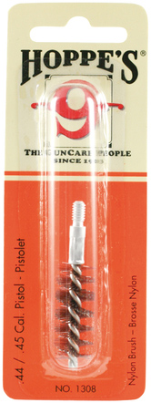 Hoppes 1308 Nylon 44/45 Caliber Pistol Cleaning Brush